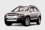 Chevrolet Captiva car for hire in Paphos Cyprus