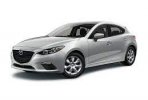 Mazda 3  car for hire in Paphos Cyprus