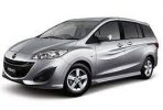 Mazda 5  car for hire in Paphos Cyprus