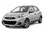 Nissan March  car for hire in Paphos Cyprus