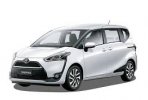 Toyota Sienta Station wagon  car for hire in Paphos Cyprus