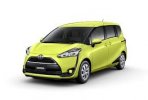 Toyota Sienta  car for hire in Paphos Cyprus